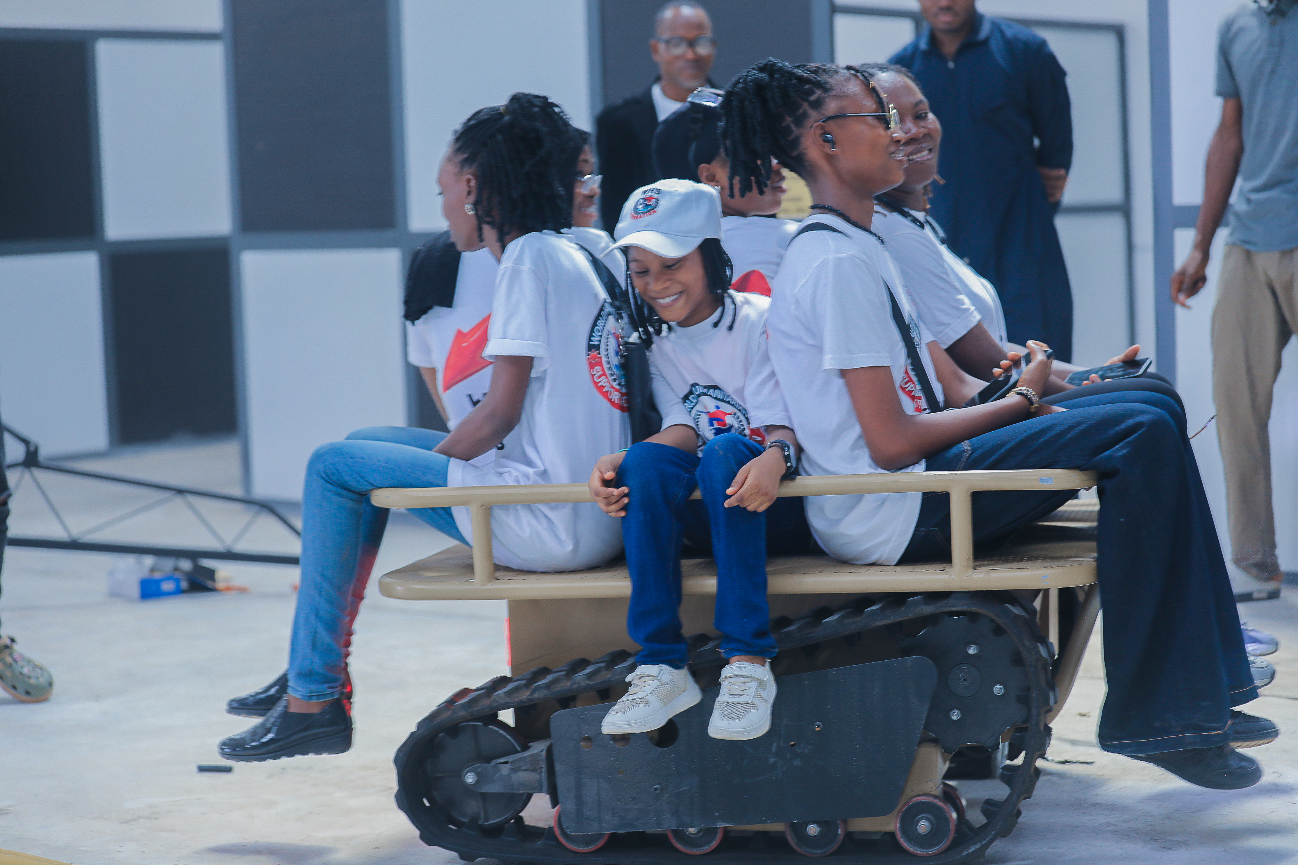 WHSF learners experiencing robotics technology
